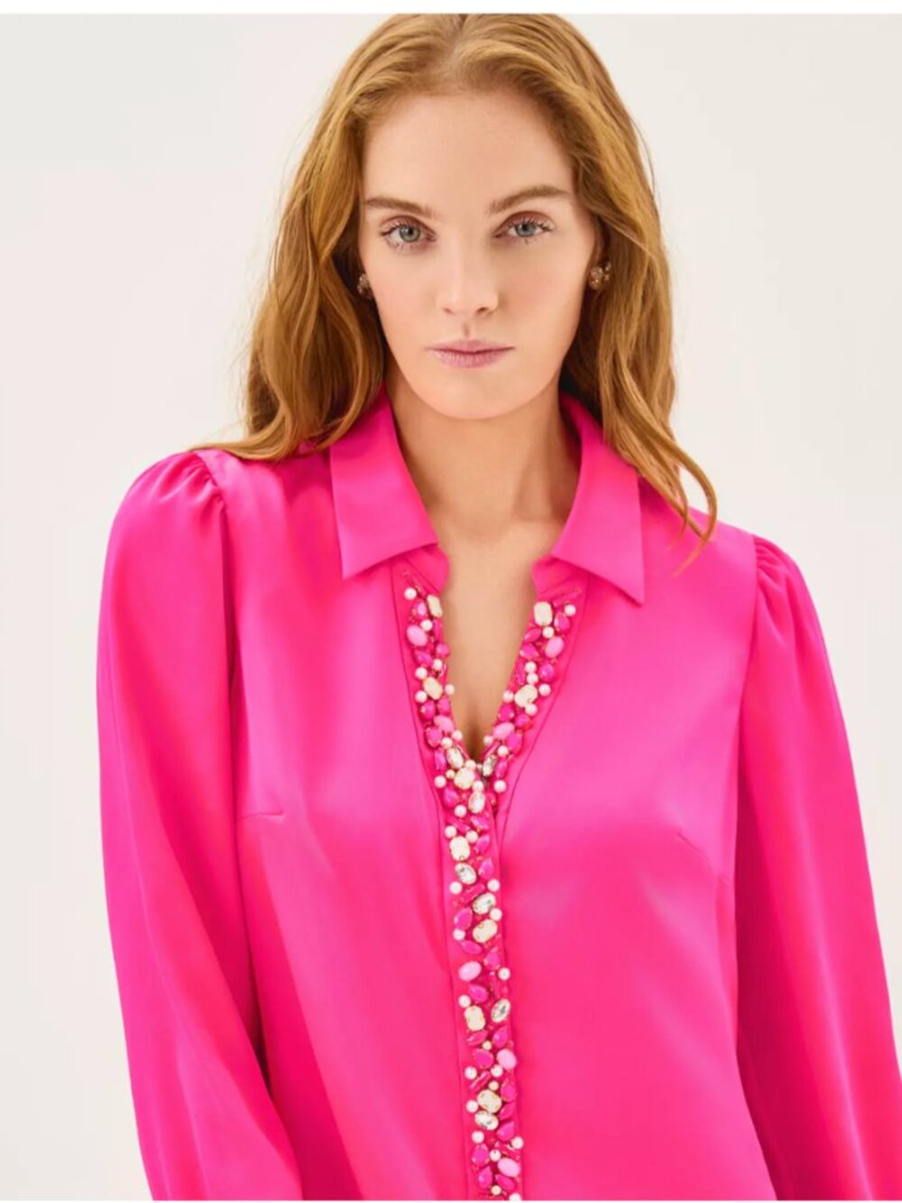 Lilly Pulitzer Harmonee Shirtdress Parigi Pink Size 4 - Picture 3 of 5